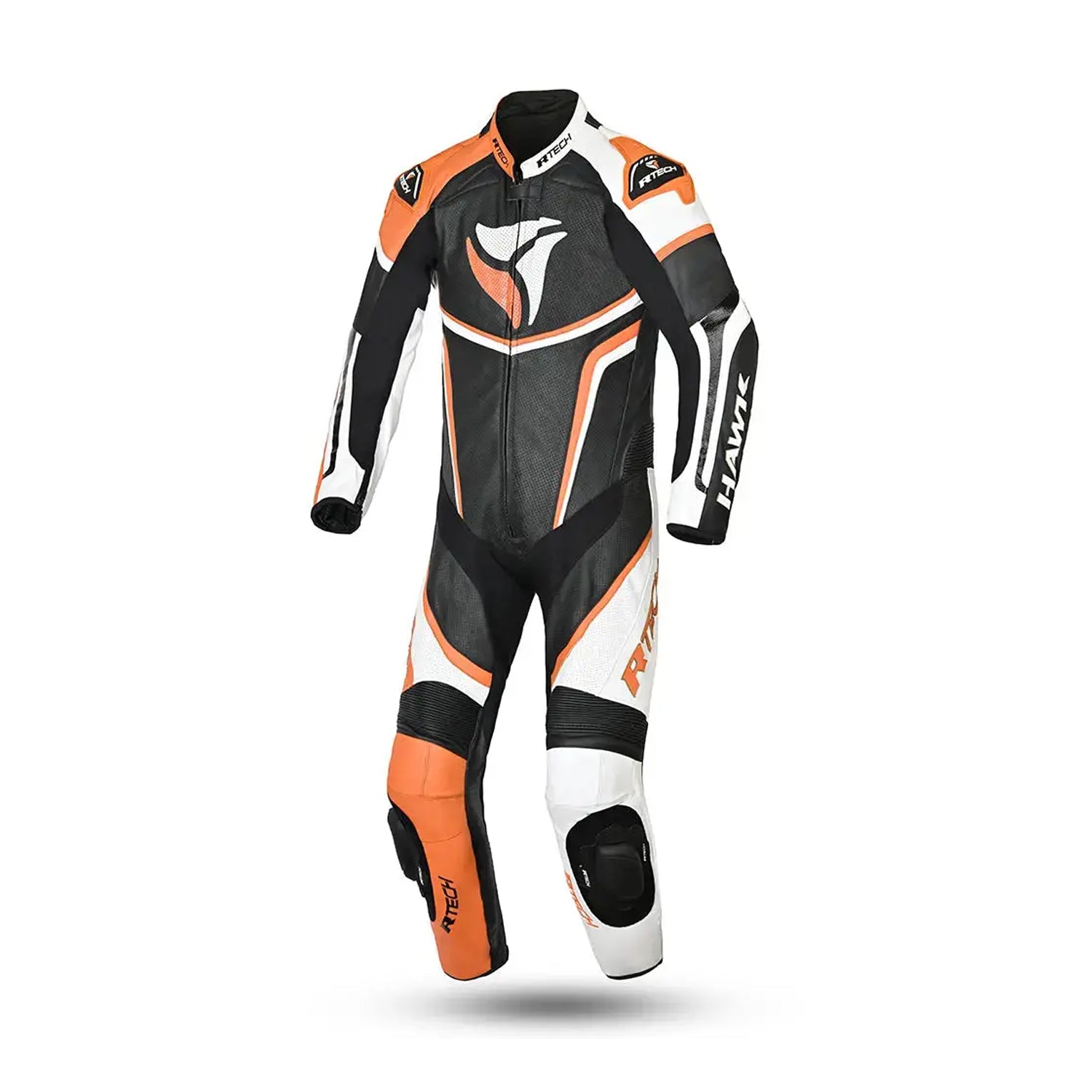 R-TECH 1 PC HAWK Moto Fatos Preto Branco Laranja – 1 – Maximomoto PT