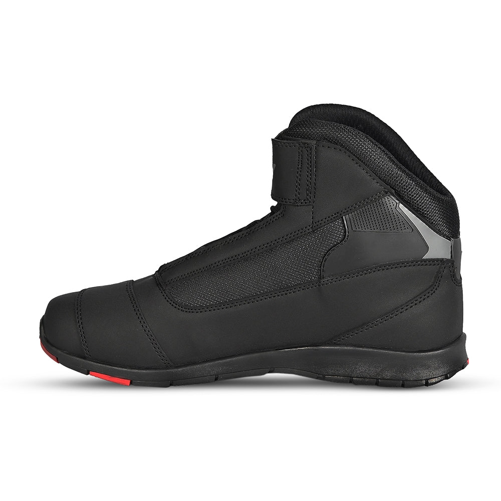 R-TECH AIRPRO Moto Urbana Couro Botas Preto - Imagem do lado esquerdo de Boots