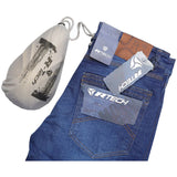 R-TECH BROCK Jeans De Moto Homem Azul