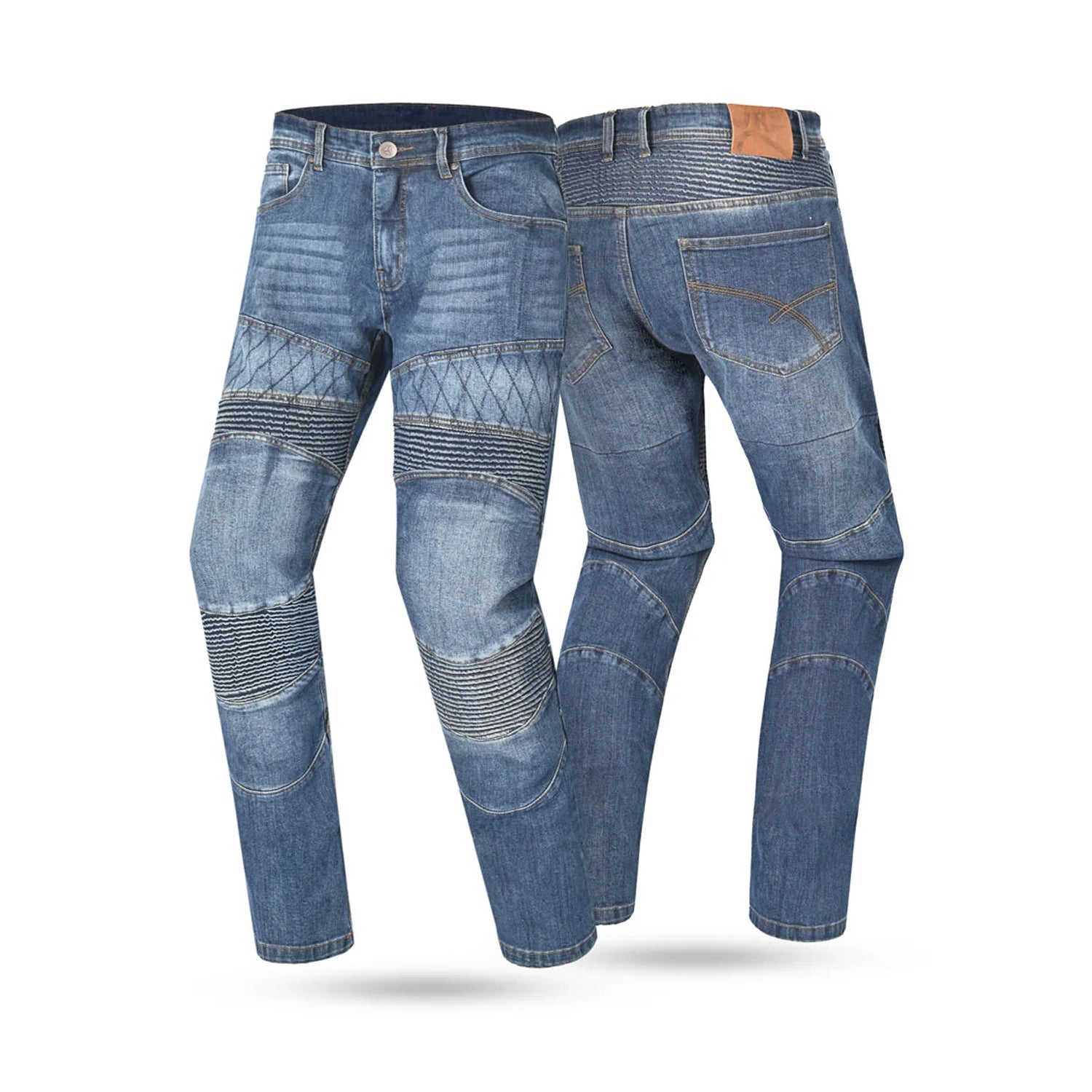 R-TECH CASTEL CE Approved AA Jeans Motorcycle Pants Blue – 2 – Maximomoto PT