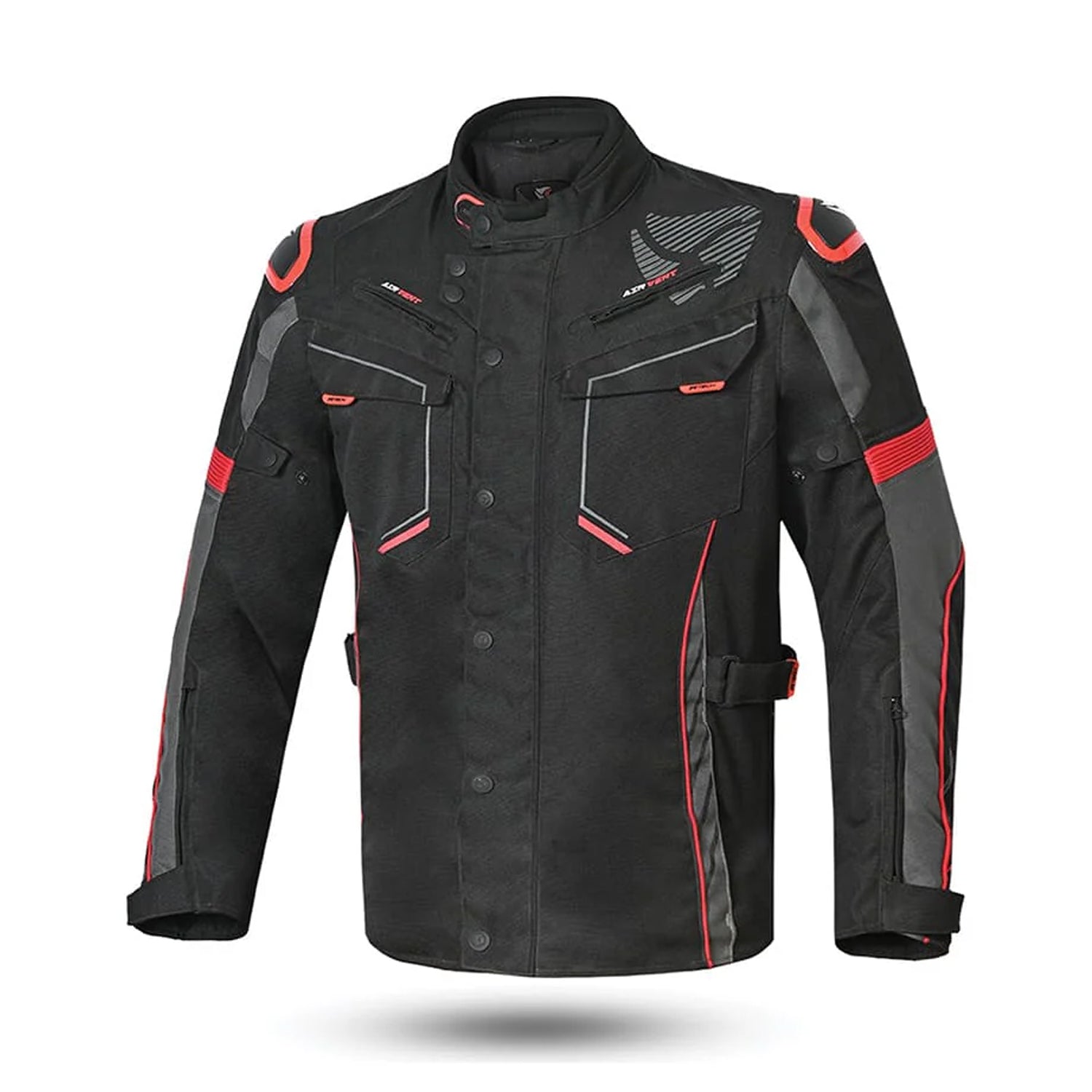 R-TECH KNIGHT RIDER 3EM1 Casacos De Moto Longa Preto Antracite Vermelho – 1 – Maximomoto PT