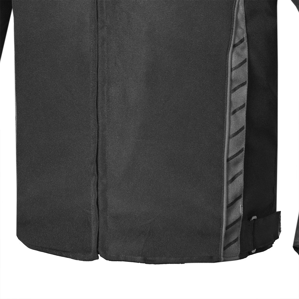 R-TECH KNIGHT RIDER Moto Curta Têxtil Casacos Preto Antracite - Imagem central frontal da Casacos