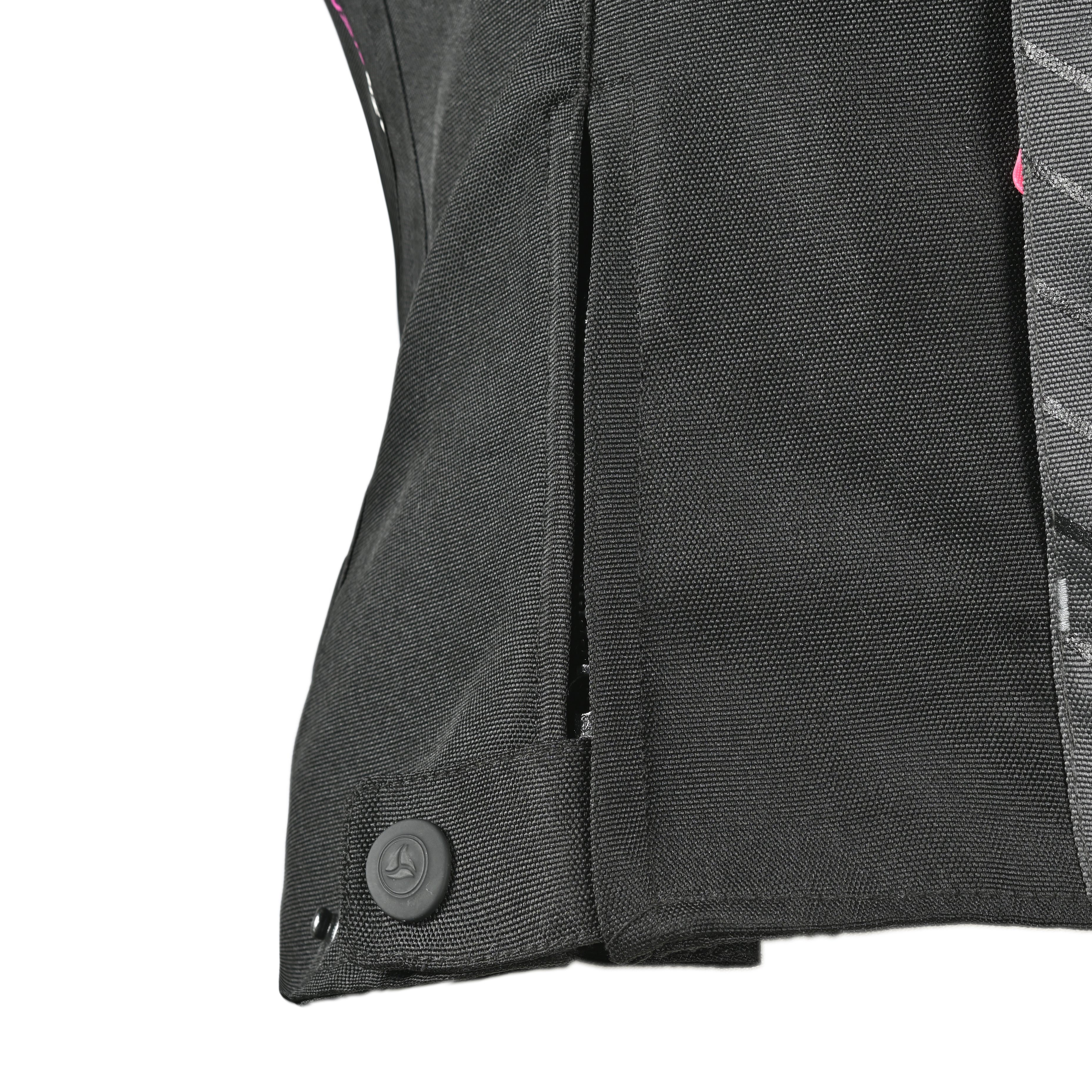 R-TECH KNIGHT RIDER Moto Senhora Curta Casacos Fúsquia Preto