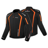 R-TECH MARSHAL Casacos De Moto Preto Laranja