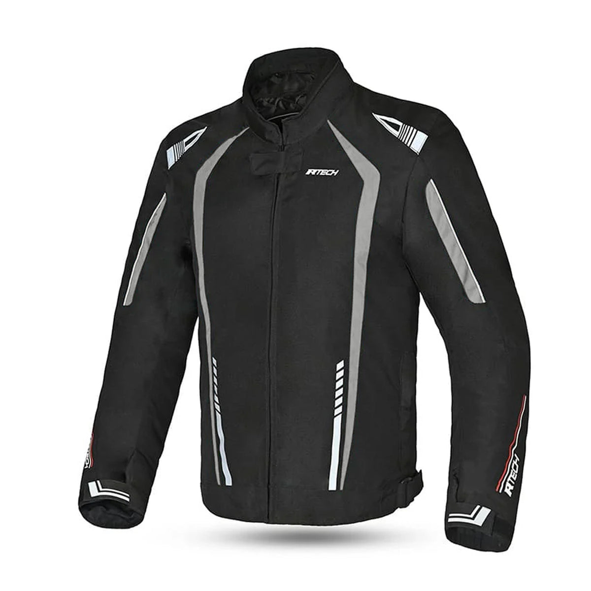 R-TECH MARSHAL Men's Motorcycle Textile Jackets Black Gray