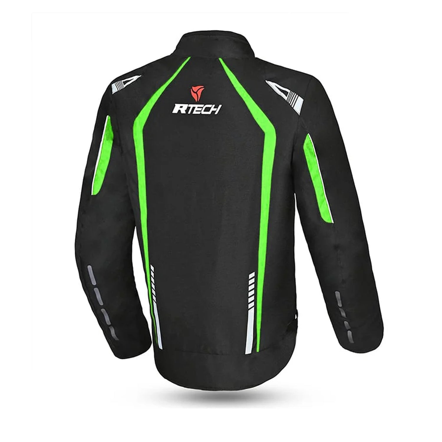 R-TECH MARSHAL Men's Motorcycle Textile Jackets Black Green – 3 – Maximomoto PT