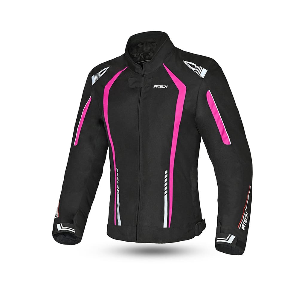 R-TECH MARSHAL Moto Senhora Textil Casacos Preto Rosa – 1 – Maximomoto PT