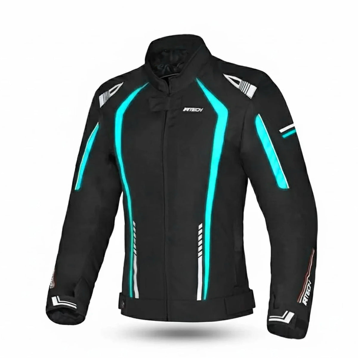 R-TECH MARSHAL Moto Textil Senhora Casacos Turquesa Preto