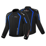 R-TECH MARSHAL Men's Motorcycle Textile Jackets Black Blue
