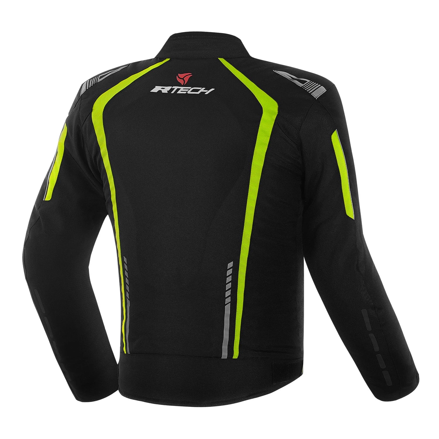 R-TECH MARSHAL Men's Motorcycle Textile Jackets Black Fluorescent Yellow – 3 – Maximomoto PT