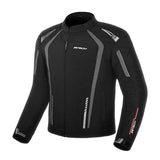 R-TECH MARSHAL CASACOS DE MOTO HOMEM TEXTIL PRETO CINZA
