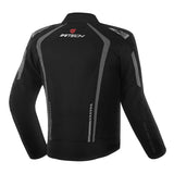 R-TECH MARSHAL CASACOS DE MOTO HOMEM TEXTIL PRETO CINZA