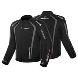 R-TECH MARSHAL CASACOS DE MOTO HOMEM TEXTIL PRETO CINZA