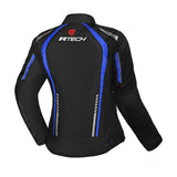 R-TECH MARSHAL Casacos De Moto Senhora Textil Preto Azul