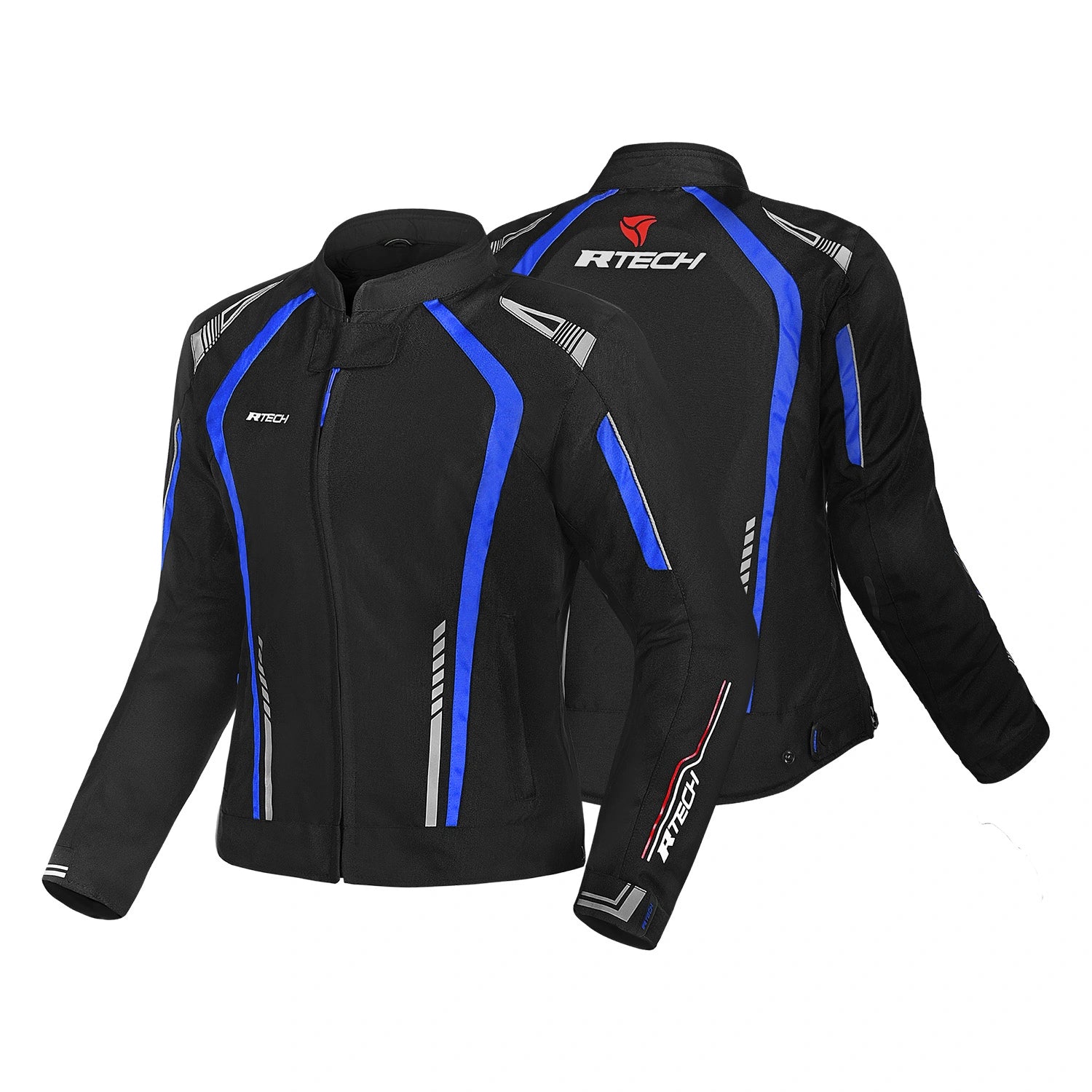 R-TECH MARSHAL Casacos De Moto Senhora Textil Preto Azul – 2 – Maximomoto PT