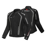 R-TECH MARSHAL Casacos De Moto Senhora Textil Preto Cinza