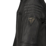 R-TECH PASSION Moto Couro Casacos Preto