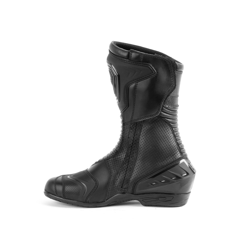 R-TECH PERFORMER Motorcycle Leather Men's Boots Black – 6 – Maximomoto PT