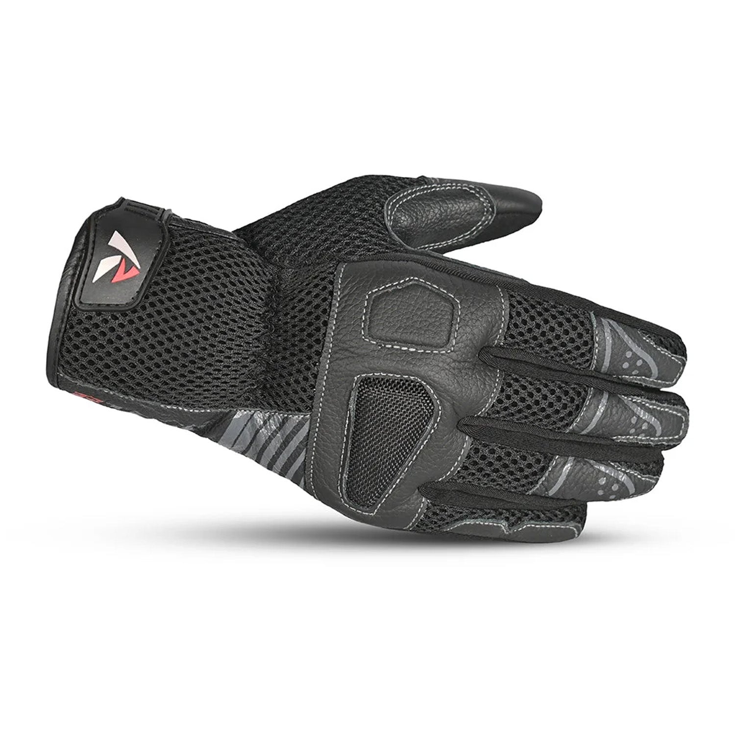 R-TECH PRIMA Black Leather Motorcycle Gloves – 3 – Maximomoto PT
