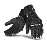 R-TECH ROBO Moto Homem Couro Luvas Preto