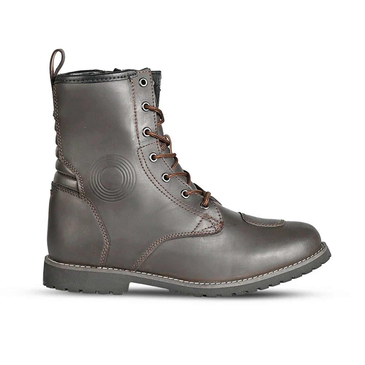R-TECH ROYAL WP Moto Couro Botas Marrom – 2 – Maximomoto PT