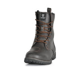 R-TECH ROYAL WP Moto Couro Botas Marrom - Imagem frontal da Boots
