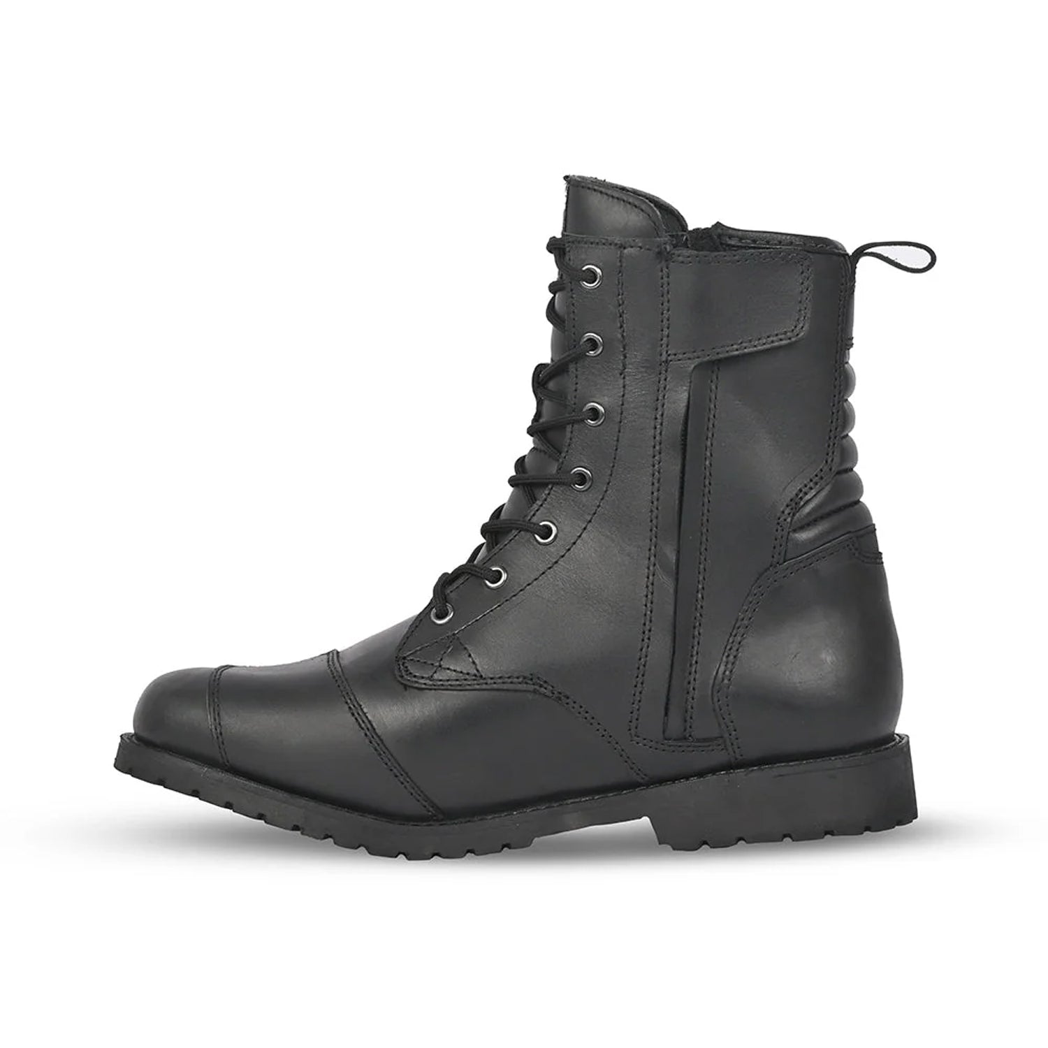 R-TECH ROYAL WP Black Leather Motorcycle Boots – 3 – Maximomoto PT