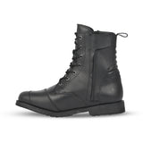 R-TECH ROYAL WP Moto Couro Botas Preto - Imagem do lado esquerdo de Boots