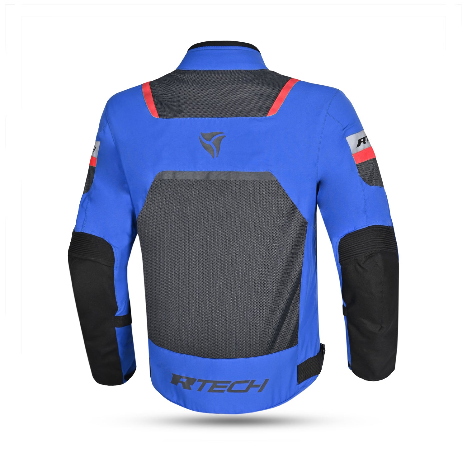 R-TECH SPIRAL MESH Motorcycle Jackets Blue Gray Red – 2 – Maximomoto PT