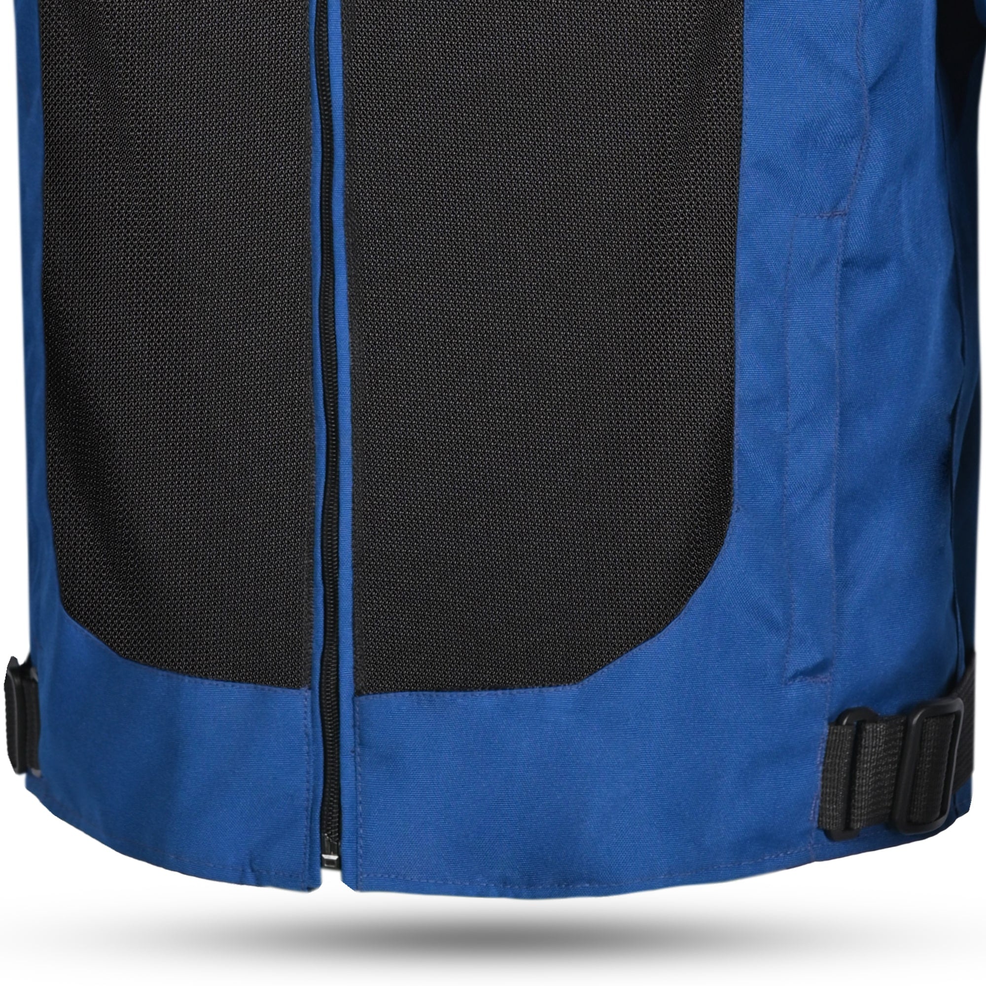R-TECH SPIRAL MESH Moto Casacos Azul Preto Vermelho- Imagem central frontal da Casacos