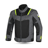 R-TECH SPIRAL MESH Motorcycle Jackets - Dark Gray, Black, Green