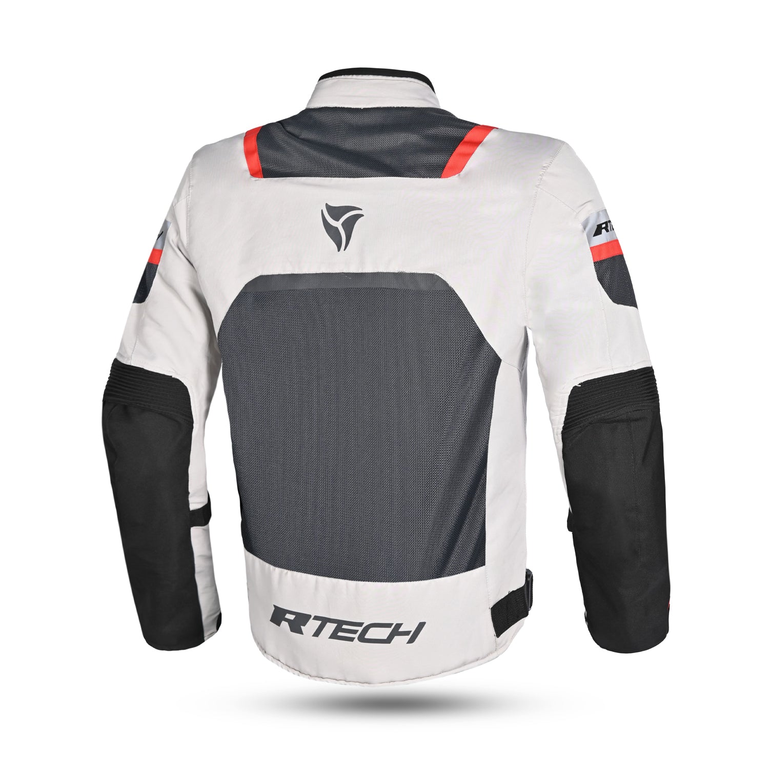 R-TECH SPIRAL MESH Motorcycle Jackets - Black, White, Gray, Red – 2 – Maximomoto PT