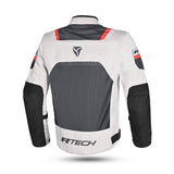 R-TECH SPIRAL MESH Motorcycle Jackets - Black, White, Gray, Red