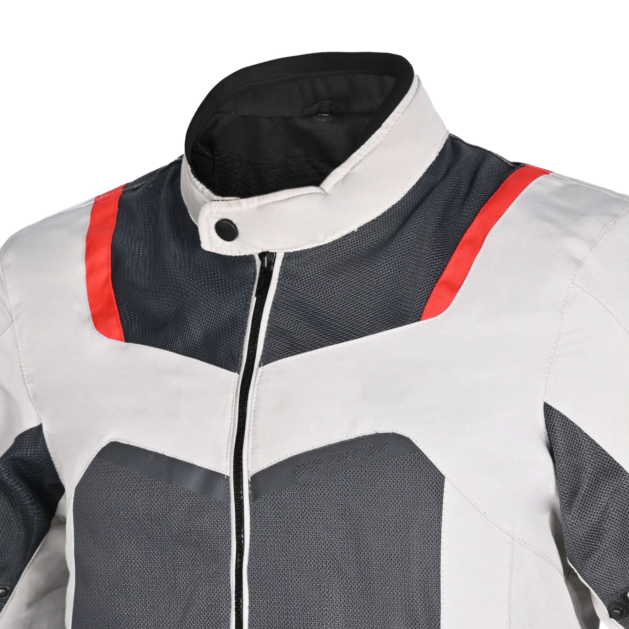 R-TECH SPIRAL MESH Motorcycle Jackets - Black, White, Gray, Red – 3 – Maximomoto PT