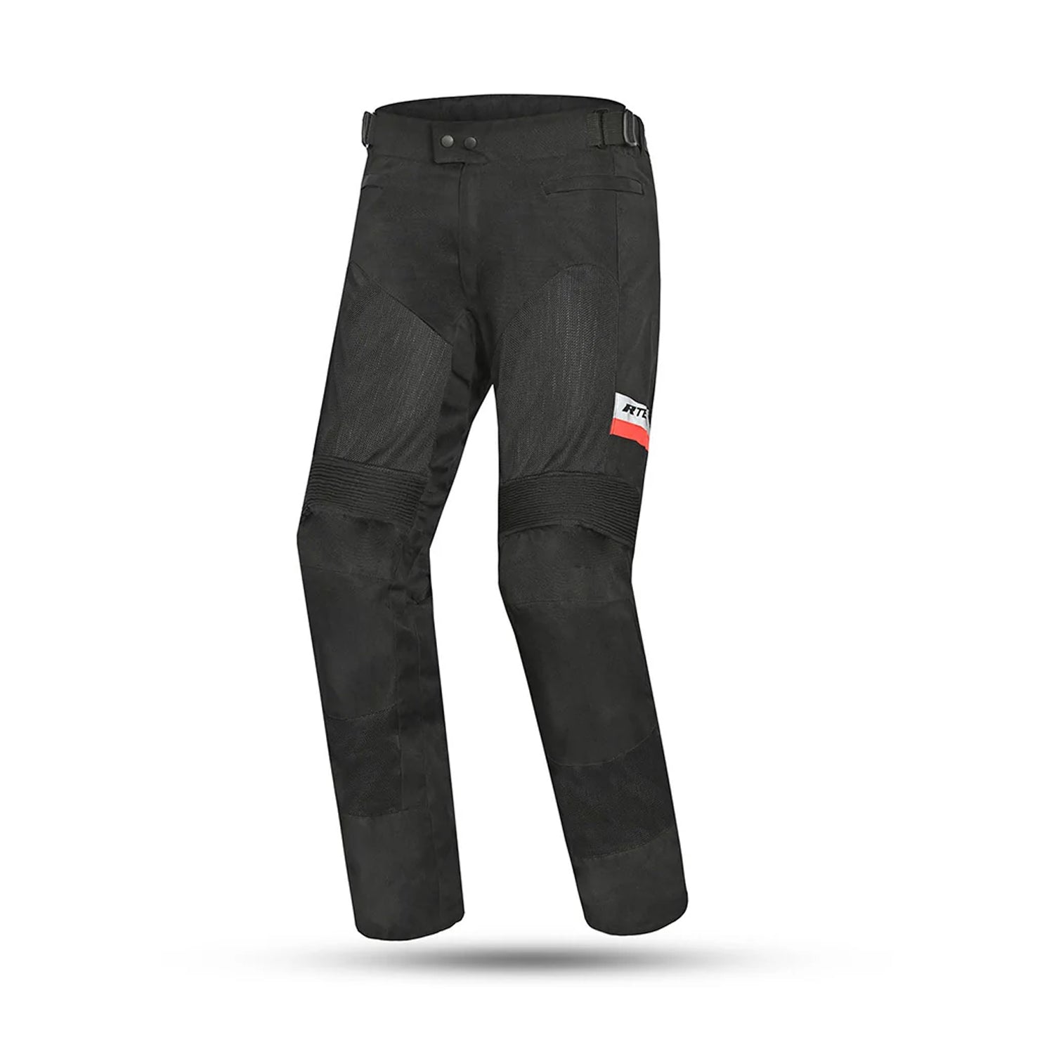 R-TECH SPIRAL Moto Textil Calças Preto vermelho – 1 – Maximomoto PT