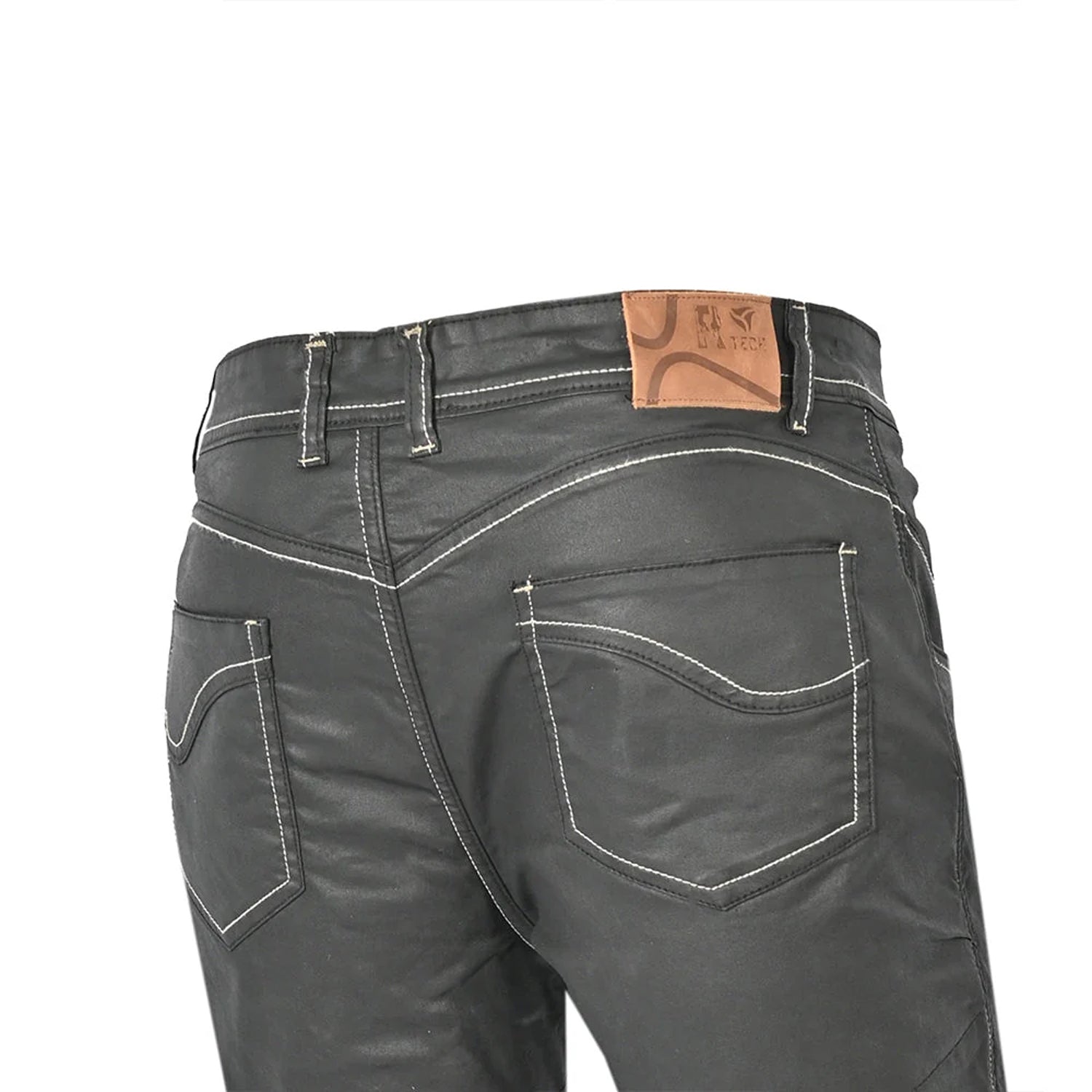 R-TECH TIMMY Cowboy Jeans Women's Motorcycle Pants Gray – 4 – Maximomoto PT
