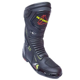 R-TECH TORNADO WP Motorcycle Leather Boots Black