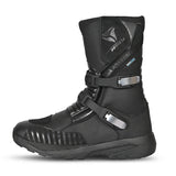 R-TECH TRAVELER WP Moto Couro Botas Preto - Imagem do lado esquerdo de Boots