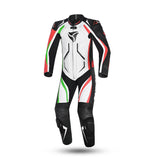 R-Tech Mono 1 Pc Defender GP Motorcycle Suits White Black Red Green