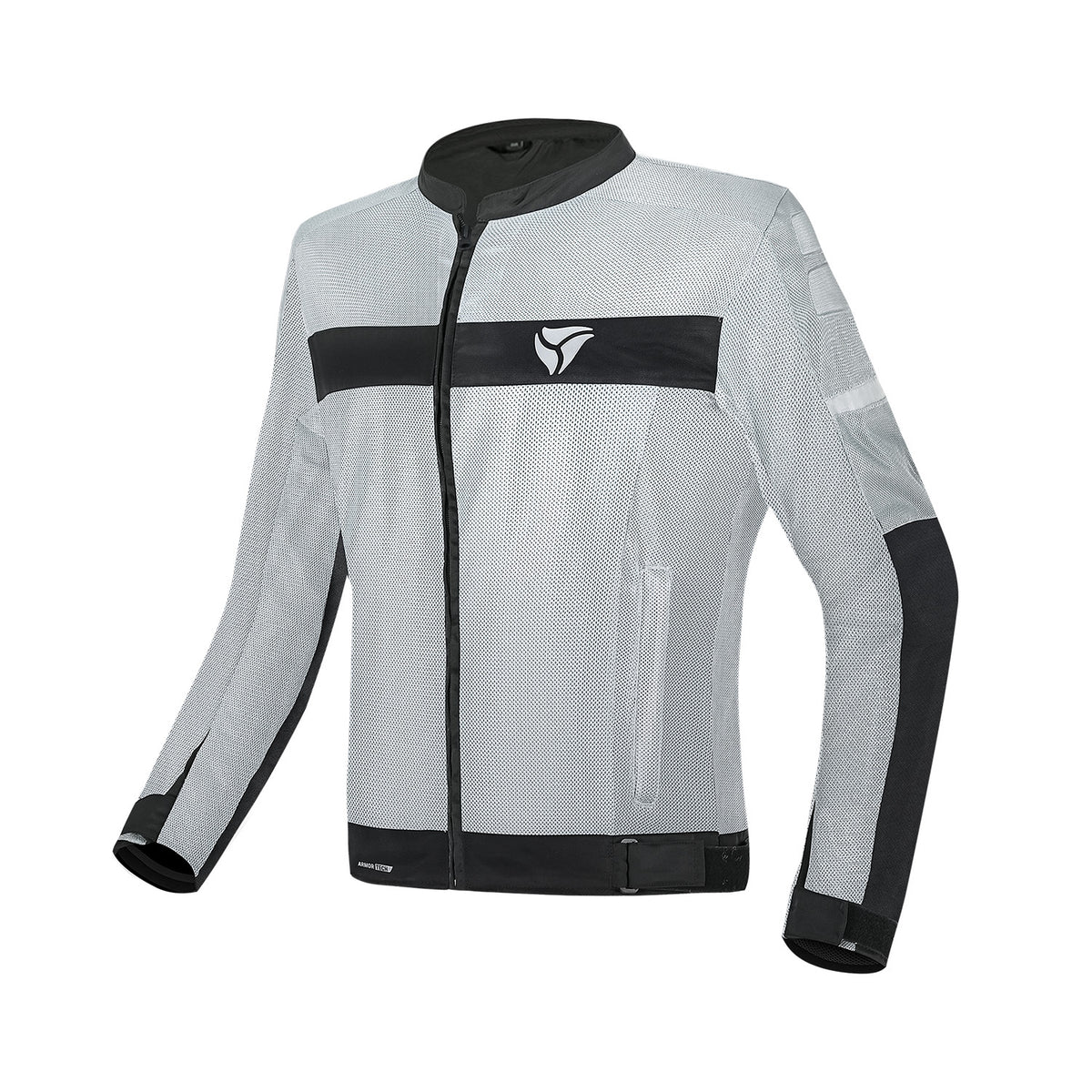 R-TECH SUPER LIGHT CHAQUETA DE MOTO GRIS NEGRO