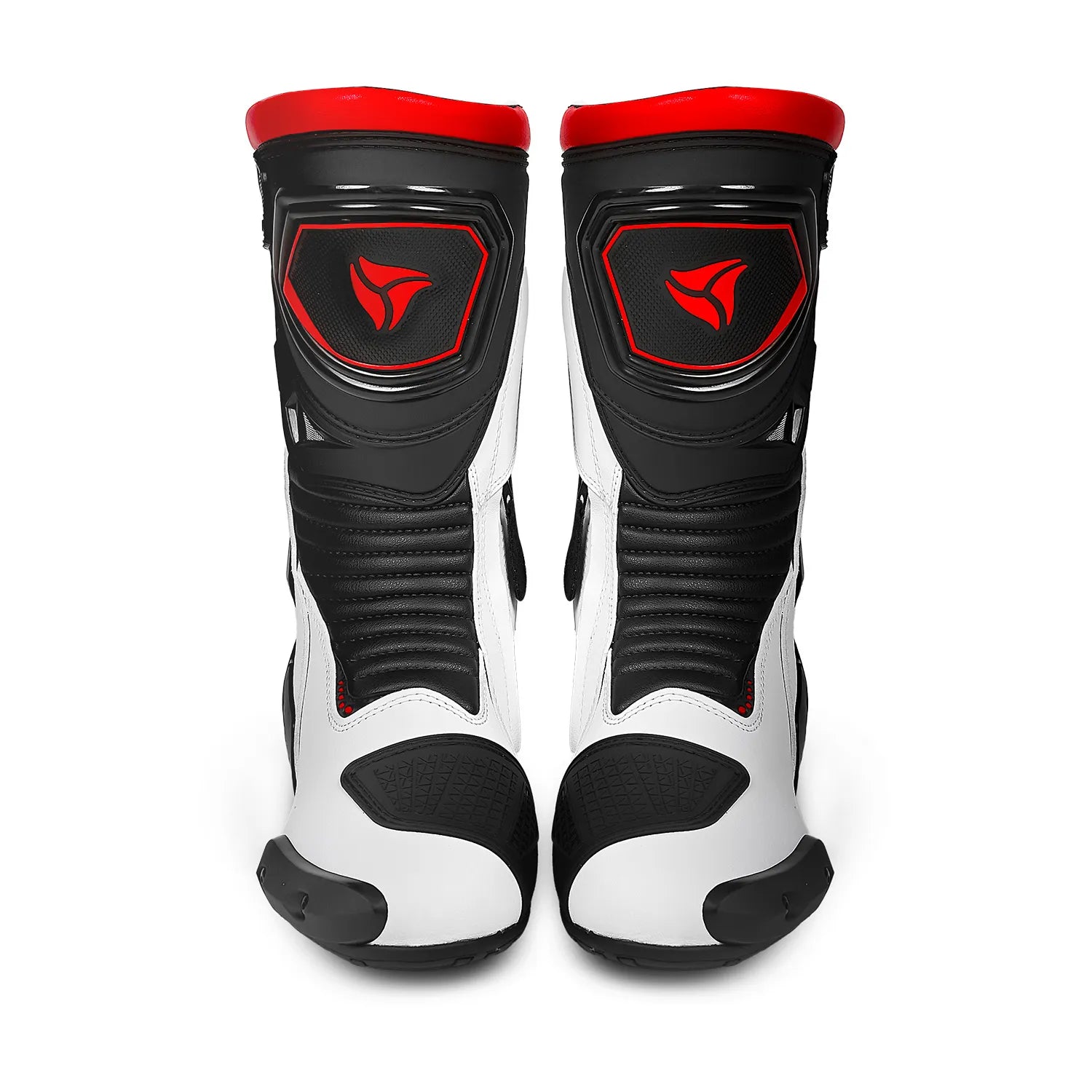 R-TECH TORNADO 2.0 WP Botas De Moto Couro Preto Branco Vermelho – 2 – Maximomoto PT