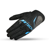 R-TECH RIDE PRO Luvas De Moto Senhora Preto Turquesa