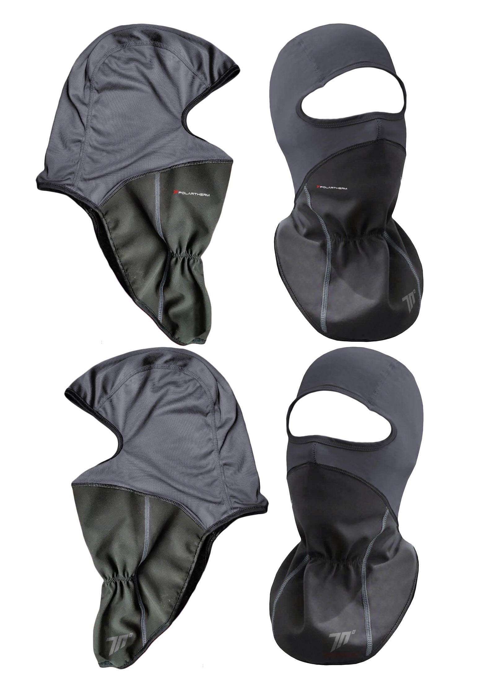 SEVENTY SD-W2 black Pasamontañas for unisex sports bike – 1 – Maximomoto PT