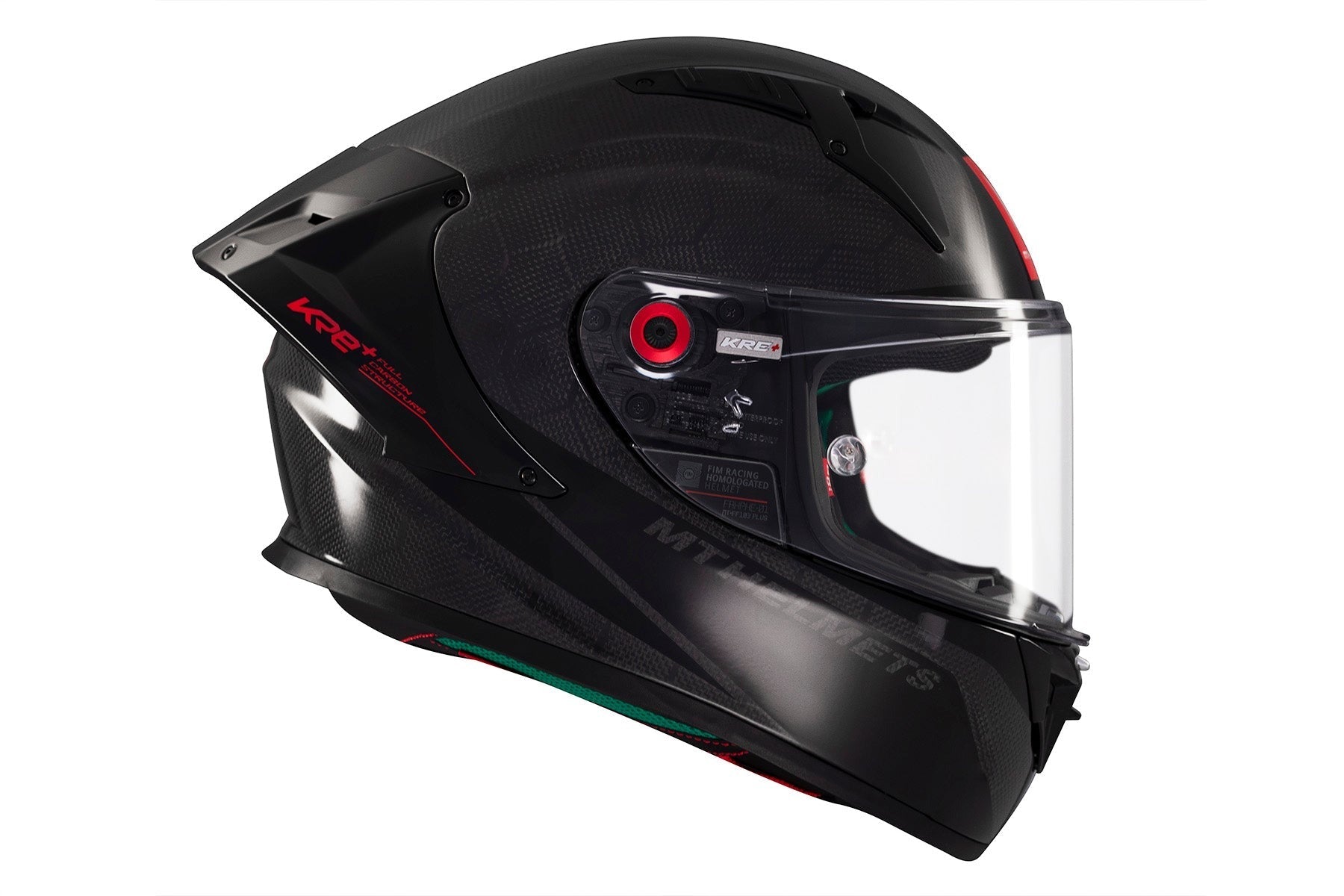 MT KRE+ S SOLID A11 MOTORCYCLE CARBON FULL FACE HELMET GLOSSY – 10 – Maximomoto PT