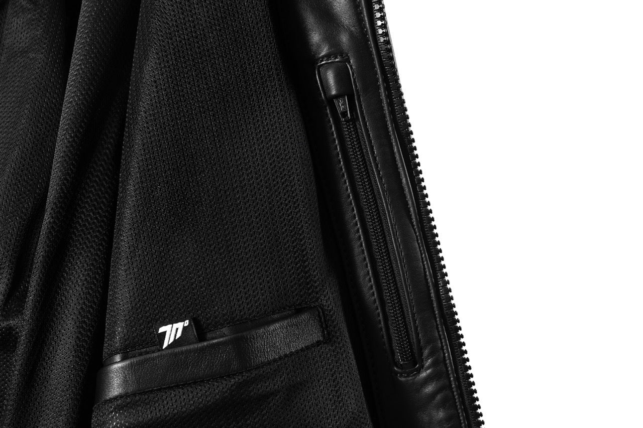 SEVENTY SD-Jl4 LEGEND Moto Homem Couro Casacos Preto – 11 – Maximomoto PT