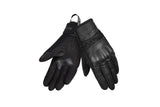 SEVENTY SD-C38 Icon negro Guante de cuero motocicleta para hombre