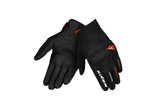 SEVENTY SD-C42 Asphalt Luvas de verano para hombre bicicleta deportiva negro