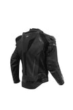 SEVENTY SD-JL24 Spoiler casacos de motociclista negra para hombre