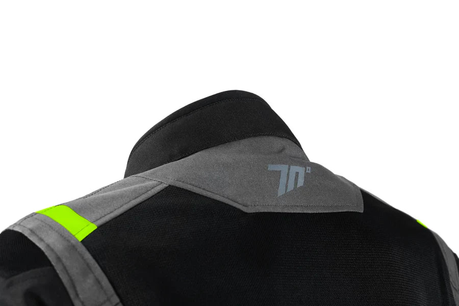 SEVENTY SD-JT66 SAHARA Moto Homem Casacos Cinza Amarelo Fluo – 4 – Maximomoto PT
