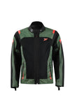 SEVENTY SD-JT66 casacos DE MOTO SAHARA PARA HOMBRE SAHARA VERDE EJÉRCITO/ROJO